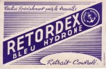 BUVARD - RETORDEX - BLEU HYDRONE ... - Textilos & Vestidos