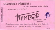 BUVARD - NEMROD - CHASSEURS ! PÊCHEURS ! Demandez  Le MI-BAS.... - N