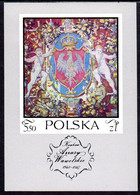 POLAND 1970 Tapestries 5.50 Zl.  Block  MNH / ** . Michel Block 43 - Usados