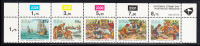 South Africa Scott #823a MNH Strip Of 5 National Stamp Day - Ongebruikt