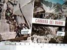 CARRARA CAVE DI MARMO OPERAI ALA LAVORO E CAMION N1975  DF6535 - Carrara