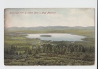 BIRDS EYE VIEW OF ISLAND POND AND BLUFF MOUNTAIN . Old PC . USA - Other & Unclassified