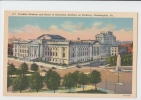 FRANKLIN MUSEUM AND BOARD OF EDUCATION BUILDING ON PARKWAY , PHILADELPHIA , PA . Old PC . USA - Philadelphia