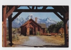 CHAPEL OF THE TRANSFIGURATION MOOSE WYOMING . Old PC . USA - Other & Unclassified
