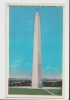 WASHINGTON MONUMENT (HEIGHT 555 FEET) WASHINGTON D.C. . Old PC . USA - Washington DC