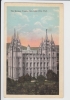 THE MORMON TEMPLE , SALT LAKE CITY , UTAH . Old PC . USA - Salt Lake City