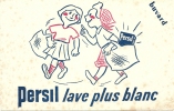 Buvard - ¨PERSIL Lave Plus Blanc ! - Produits Ménagers