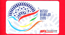 Nuova - MNH - ITALIA - Scheda Telefonica - Telecom - Golden 916 - Assisi - Giubileo 2000 - Öff. Sonderausgaben