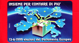 Nuova - MNH - ITALIA - Scheda Telefonica - Golden 955 - Elezioni Del Parlamento Europeo - Insieme Per Contare Di Più - Öff. Sonderausgaben