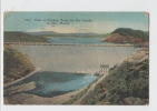 DAM AT ELEPHANT BUTTE , ON RIO GRANDE IN NEW MEXICO . Old PC . USA - Andere & Zonder Classificatie