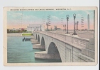 ARLINGTON MEMORIAL BRIDGE AND LINCOLN MEMORIAL , WASHINGTON D.C. . Old PC . USA - Washington DC