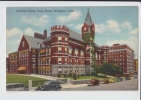 FAIRFIELD COUNTY COURT HOUSE , BRIDGEPORT , CONN . Old PC 1943 . USA - Bridgeport