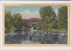 MIRROR LAKE AND CAMPBELL HALL , OHIO STATE UNIVERSITY , COLUMBUS . Old PC . USA - Columbus