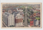 PARKWAY FROM CITY HALL , SHOWING MUSEUM , PHILADELPHIA , PA . Old PC . USA - Philadelphia