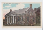 YORK PUBLIC LIBRARY , YORK VILLAGE , MAINE . Old PC . USA - Sonstige & Ohne Zuordnung