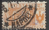 # 1914 50 C. Stemma, Cifra E Nodo Di Savoia - Sezione Ricevuta - Usato - Postal Parcels