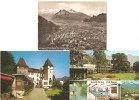 Taminaschlucht Bad Ragaz 10 Ansichtskarten Ab 1960 - Bad Ragaz