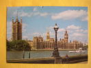 G.B. , Cpm LONDON , The Houses Of Parliament Across River Thames (52) - River Thames