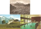 Bad Ragaz Und Umgebung 13 Ansichtskarten Ab Ca. 1960 - Bad Ragaz