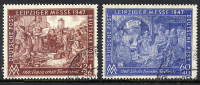 ALLIED OCCUPATION 1947 Leipzig Spring Fair Set Used.  Michel 941-42 - Andere & Zonder Classificatie