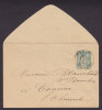 France Postal Stationery Ganzsache Entier Enveloppe 116 X 76 PARIS DEPART 1894 Cover á COGNAC Charente - Standaardomslagen En TSC (Voor 1995)