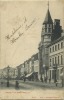 Binche :  La Grand Rue    ( Ecrit 1907 Avec Timbre ) - Binche