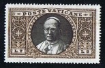 VATICAN 1933  Médaillon De Pie XI  2 Lires * MH - Nuevos