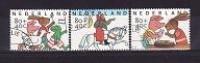 Pays-Bas 1998  -  Yv.no.1653-5 Obliteres,serie Complete - Gebruikt