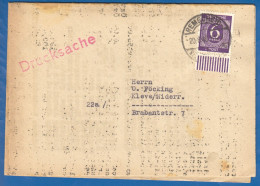 Deutschland; Alliierte Besetzung MiNr. 916; Blattpapier Als Brief Drucksache Remscheid 20.08.1946; - Briefe U. Dokumente