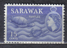 AP61 - SARAWAK , 15 Cent N. 196  ***  Tartaruga - Sarawak (...-1963)