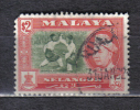 AP75 - SELANGOR , 2 Dollaro N. 76  Used. 1 Dente Corto - Selangor