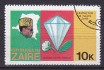 Zaire 1979 Mi. 592    10 K Diamonds, Cotton, Tobacco - Used Stamps