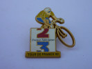 Pin's  TOUR DE FRANCE ANTENNE 2 FR3 FRANCE TELEVISION 93 DECAT - Wielrennen