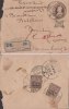 Br India King George V, Postal Stationery Envelope, Princely State Gwalior Overprint, Registered, Snake, Sun, Astronomy - Gwalior