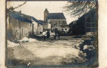 GENICOURT (55) Carte Photo Rue Du Village Animation - Other & Unclassified