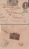 Br India King George V, Postal Stationery Envelope, Princely State Gwalior Overprint, Registered, Snake, Sun, Astronomy - Gwalior