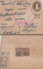 Br India King George V, Postal Stationery Envelope, Princely State Gwalior Overprint, Registered, Snake, Sun, Astronomy - Gwalior