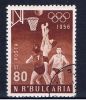 BG Bulgarien 1956 Mi 1000 Basketballspieler - Usados