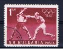 BG Bulgarien 1956 Mi 1001 Boxer - Used Stamps