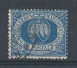 1894-99 SAN MARINO USATO STEMMA 25 CENT - RR8662 - Oblitérés