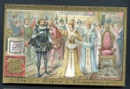 Jolie Chromo Dorée Liebig 1893 - S0389 - Shakespeare Songe D´une Nuit D´été N° 3, Le Parc De Richmond - Liebig