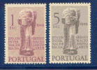 ! ! Portugal - 1949 History Of Art Congress (Complete Set) - Af. 713 To 714 - MH - Ongebruikt