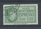 1923 SAN MARINO USATO ESPRESSO 1,25 LIRE - RR8721 - Francobolli Per Espresso