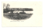 Quarre-ls-Tombes (89) : Vue Générale Du Bourg Près De L'étang Vue Prise D'un Terrain Enclos Env 1905. - Quarre Les Tombes