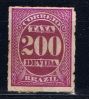 BR+ Brasilien 1890 Mi 13 Mng Portomarke - Timbres-taxe