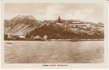 Aden British Colony, View Of Town From Harbor,  On C1930s Vintage  Real Photo Postcard - Yemen