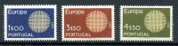 Portugal  ** N° 1073 à 1075 - Europa 1970 - 1970