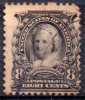 Etats Unis ; U S A ; 1902  ; N° Y : 150 ; Ob  ; Violet/noir; " Martha. Washington " ; Cote Y : 2.00 E. - Used Stamps