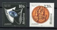 Moldavie ** N° 234/235  - Europa 1998 - 1998