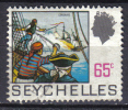 AP102 - SEYCHELLES , Elisabetta  :   N. 259A  Used - Seychelles (...-1976)